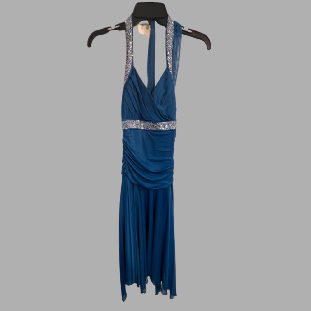 Trixxi Blue Formal Dress - Size Small